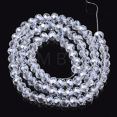 Electroplate Glass Beads Strands EGLA-A044-T2mm-A19-1