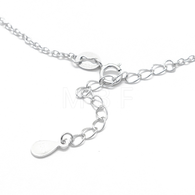 925 Sterling Silver Pendant Necklaces STER-L055-026P-1
