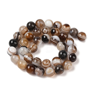 Natural Banded Agate G-Q194-C02-03B-1