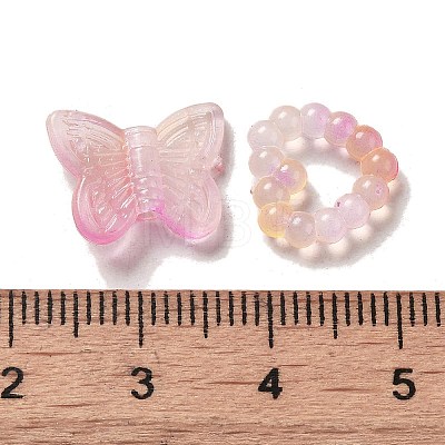 Imitation Jelly Acrylic Beads OACR-H039-02C-1