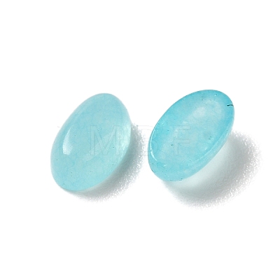 Natural White Jade Dyed Cabochons G-F772-01A-04-1