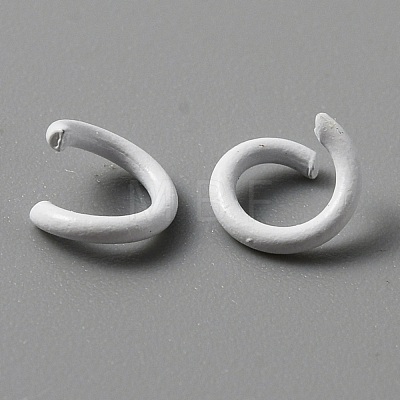 Zinc Alloy Open Jump Rings FIND-WH0014-79F-1