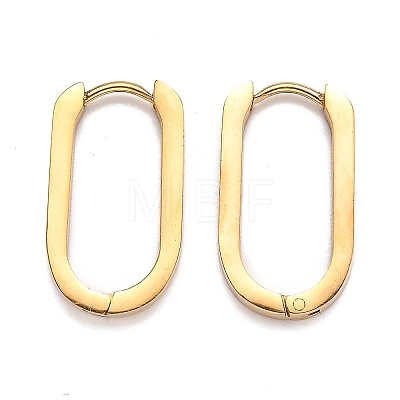 304 Stainless Steel Huggie Hoop Earrings STAS-J033-11C-G-1