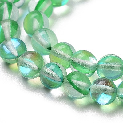 Transparent Glass Beads GLAA-B022-6mm-02-1