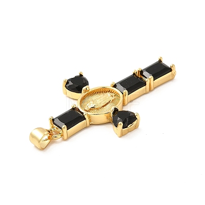 Rack Plating Brass Pendants KK-D087-16G-02-1