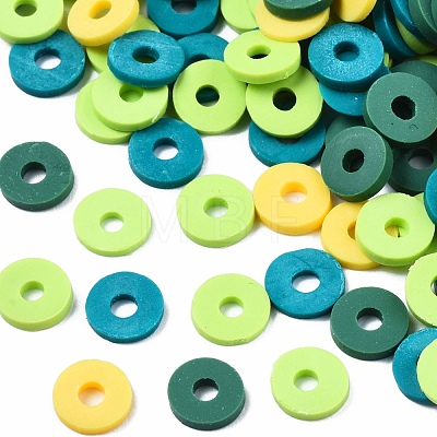 Handmade Polymer Clay Beads CLAY-T019-02B-35-1