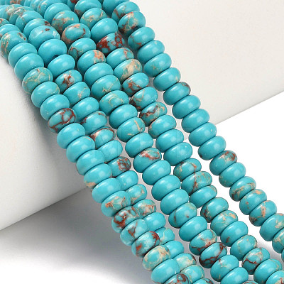 Synthetic Imperial Jasper Beads Strands G-Z110-B04-2x4mm-07-1