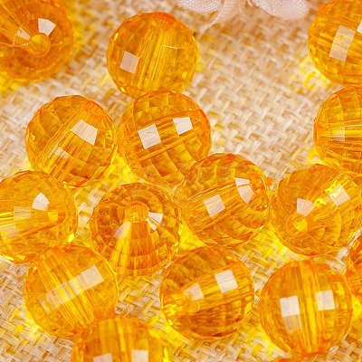 Transparent Acrylic Beads TACR-NH0001-H-04-1