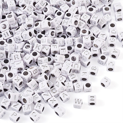 Plating Acrylic Beads SACR-TA0001-07A-1