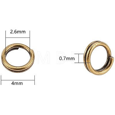 Iron Split Rings Sets IFIN-PH0001-11-4mm-1