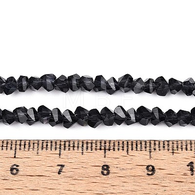 Transparent Glass Beads Strands GLAA-N018-4mm-30-1