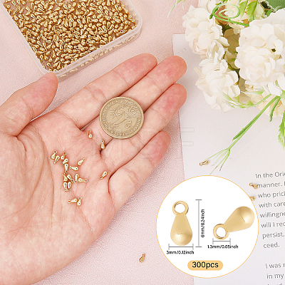 300Pcs Beass Chain Extender Drop FIND-CA0009-27-1