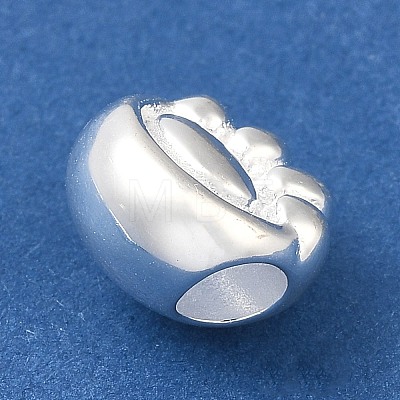 925 Sterling Silver European Beads STER-NH0001-29S-1