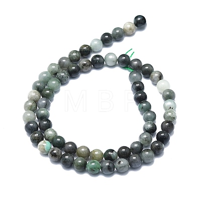 Natural Emerald Quartz Beads Strands G-F715-104A-1