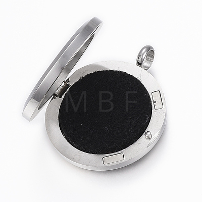 316 Surgical Stainless Steel Diffuser Locket Pendants STAS-H404-09E-1