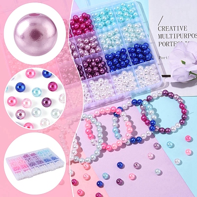 DIY Bracelet/Necklace Stretch Making Kits DIY-FS0008-84-1