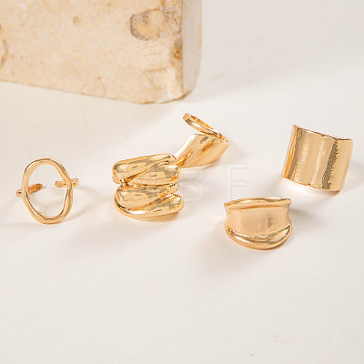 5Pcs Alloy Finger Rings Sets WG7802C-05-1