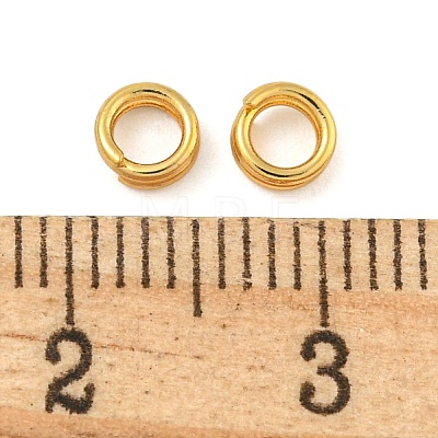 Brass Split Rings KK-N254-39G-1