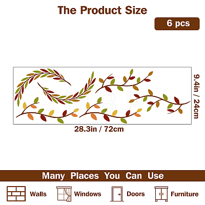 PVC Wall Stickers DIY-WH0228-584-1