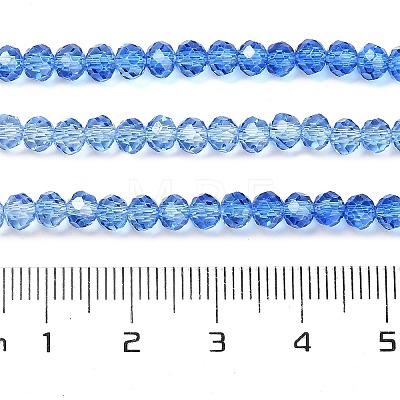 Transparent Painted Glass Beads Strands DGLA-A034-T3mm-A01-1