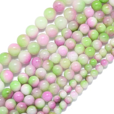 Natural Malaysia Jade Beads Strands G-B165-C08-8mm-1