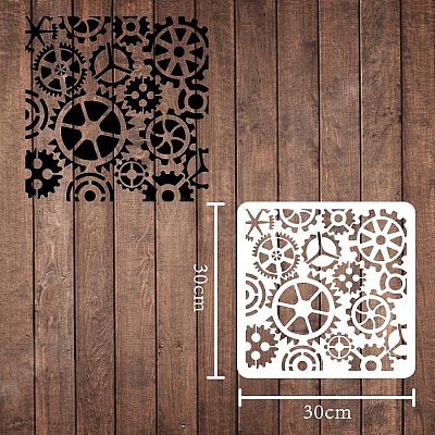 Plastic Reusable Drawing Painting Stencils Templates DIY-WH0172-228-1