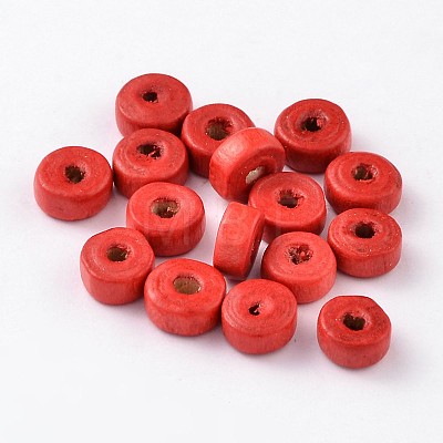 Natural Maple Wood Beads WOOD-S610-1-LF-1