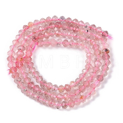 Natural Strawberry Quartz Beads Strands G-G139-B10-01-1