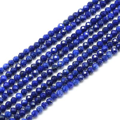 Natural Lapis Lazuli Beads Strands G-S152-07-2mm-1