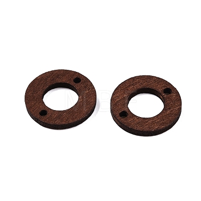 Poplar Wood Dyed Linking Rings WOOD-N016-19-1