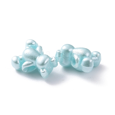 Opaque Acrylic Beads X-OACR-G014-11-1