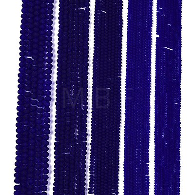 Transparent Glass Beads Strands EGLA-A044-T3mm-MD06-1