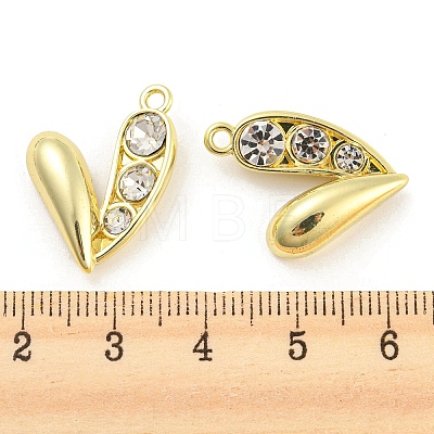 Alloy with Glass Pendants FIND-G062-06G-01-1