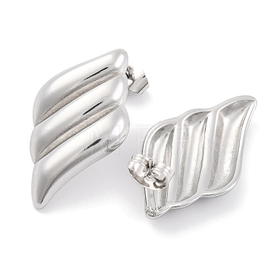 Non-Tarnish 304 Stainless Steel Earring EJEW-H013-06P-1