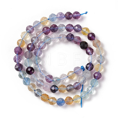 Natural Fluorite Beads Strands G-F717-10-1