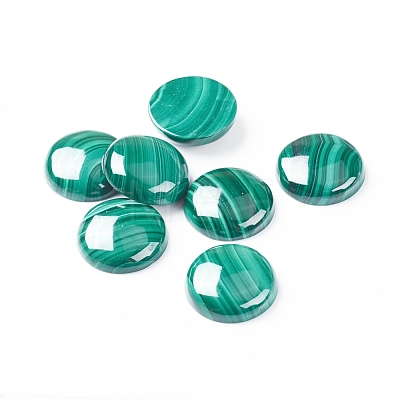 Natural Malachite Cabochons G-E557-06G-1