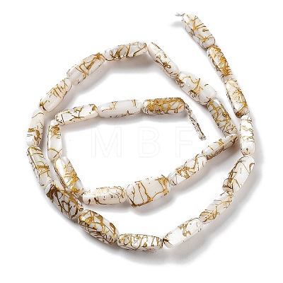 Natural Freshwater Shell Dyed Beads Strands SHEL-D082-18B-1