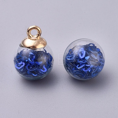 Transparent Glass Globe Pendant GLAA-TAC0001-17C-1