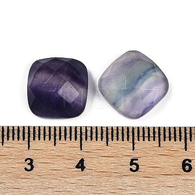 Natural Colorful Fluorite Cabochons G-I370-04B-1