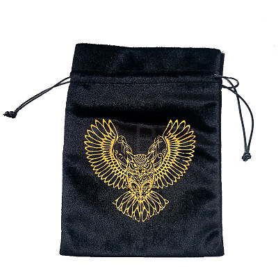 Velvet Tarot Cards Storage Bags ZODI-PW0002-01D-01-1