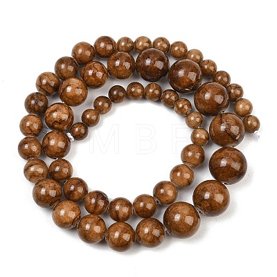 Natural Persian Jade Graduated Beads Strands GG-CBA2AE1-A05-C-1