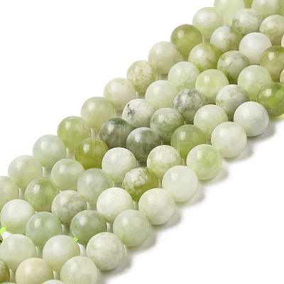 Natural New Jade Beads Strands G-K340-A01-03-1