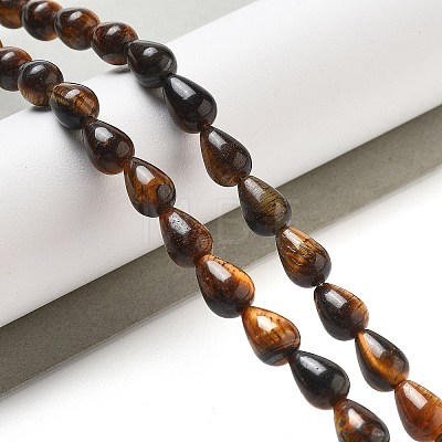 Natural Tiger Eye Beads Strands G-B106-A24-01-1