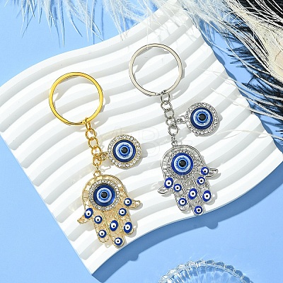 Alloy Enamel Keychain KEYC-YW00075-01-1