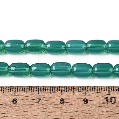 Imitation Jade Glass Beads Strands GLAA-T028-14J-A04-1