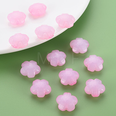 Imitation Jelly Acrylic Beads MACR-S373-87-E10-1