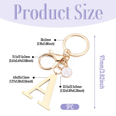 Stainless Steel Keychains KEYC-TAC0035-004A-G-1