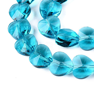 Transparent Glass Beads GLAA-Q066-10mm-A10-1