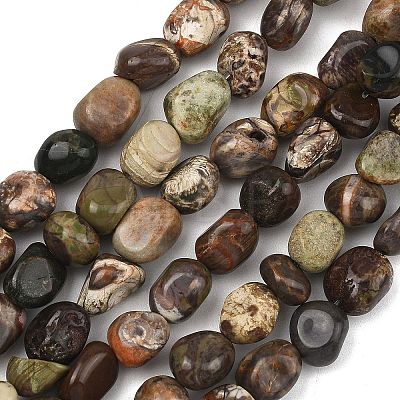 Natural Flower Agate Beads Strands GG-C286-A31-1
