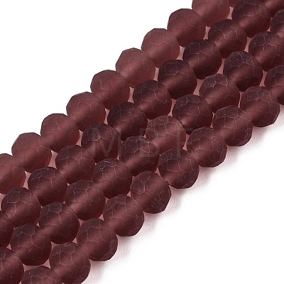 Transparent Glass Beads Strands LS-EGLA-A044-T6mm-MD13-1